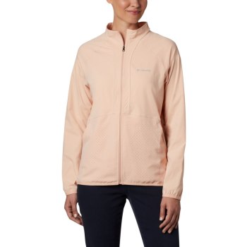 Columbia Ženske Majice S Kapuljačom - Bryce Peak Perforated Full Zip Roze | ZMIX-74153